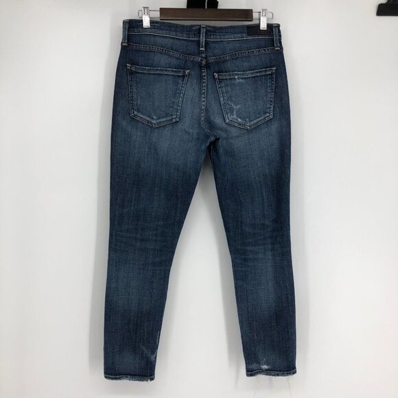 Agolde Sophie Crop Skinny Distressed Jeans size 28 - Picture 4 of 16